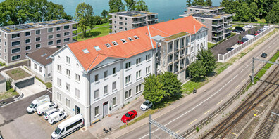 Visualisierung des neuen Standorts Gesundheitszentrum Rorschach