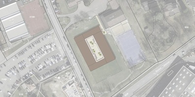 Die Schulanlage Herrenhof wird wie geplant von 2026 bis 2028 saniert und erweitert. Dafür muss die Schulanlage geleert werden. Raum bietet eine zweistöckige Übergangslösung für zwei Jahre auf der Spielwiese der Schulanlage Schöntal. Das Baubewilligungsverfahren dafür ist eingeleitet. 