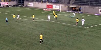 Nico Maier bei seinem Treffer zum 2:1.