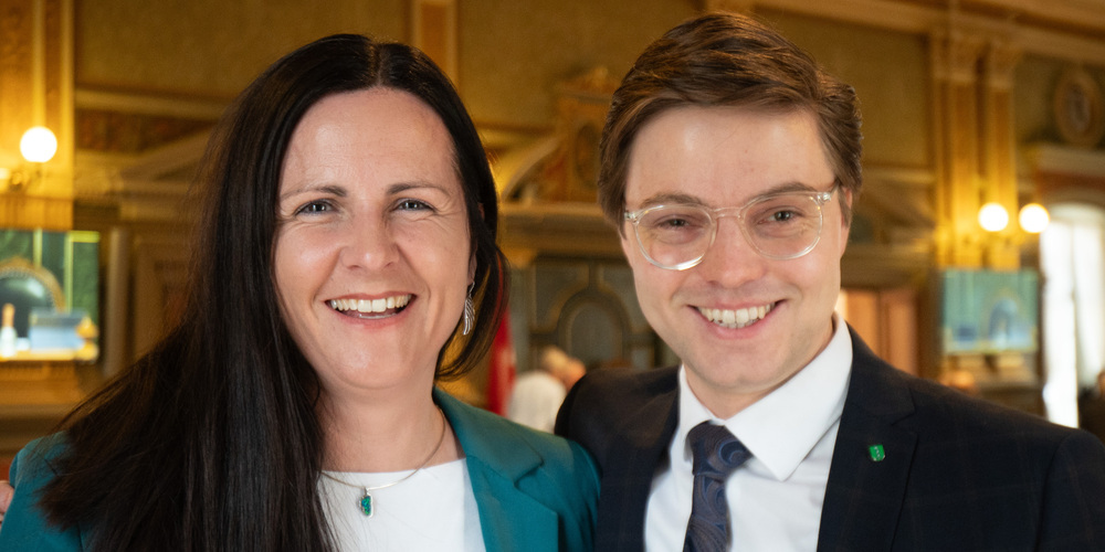 Ein starkes Team für das Toggenburg: Andrea Abderhalden dürfte in der Junisession Kantonsratsvizepräsidentin werden. Ruben Schuler ist Fraktionsvizepräsident.