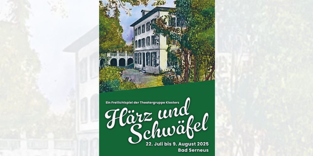 Das Bad Serneus –  als authentische Kulisse.