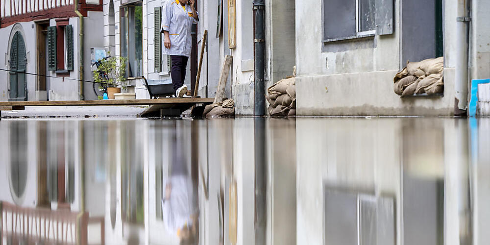 Mit Daten aus dem Weltraum könnten die Gefahren von Hochwasser möglicherweise besser abgeschätzt werden. (Archivbild)