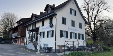 Die Türen vom Restaurant Laufenbach in Gossau ZH wurden vom Konkursamt versiegelt. Jetzt soll's weitergehen.