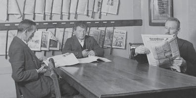 In Rüti gab es einst einen öffentlichen Lesesaal. Darin wurde später eine Volksbibliothek eingerichtet.