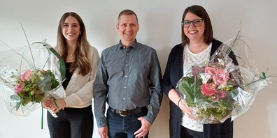 Alina Schlegel, Pascal Steininger und Manuela Wyser