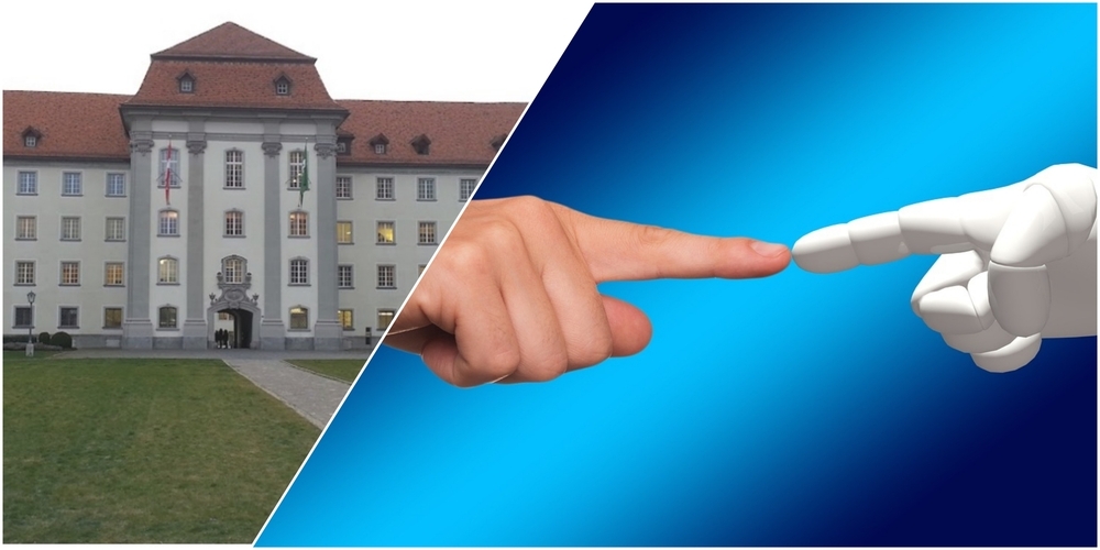 Der Kanton St. Gallen plant mit anderen Ostschweizer Kantonen, KI in der Verwaltung einzusetzen. (Archivbild/Symbolbild)