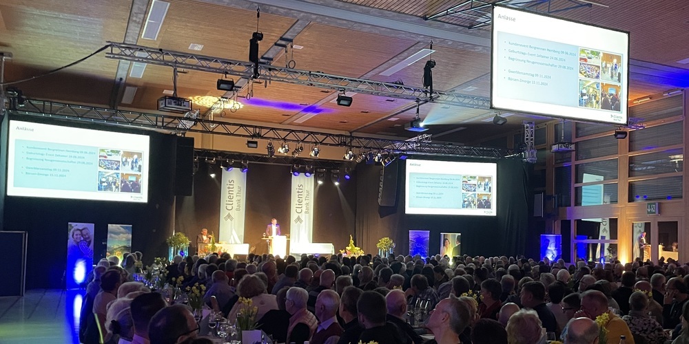135. Generalversammlung der Clientis Bank Thur am 28. März 2025.