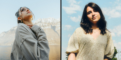 Musikalisches Power-Doppel: Lea Wildhaber (links) und Linda Elys treten am Samstag live im Alten Kino Mels auf.