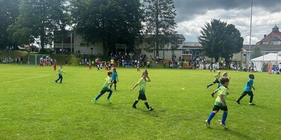 Die Kleinsten treten in diesem Jahr wieder im Lindenberg an. 