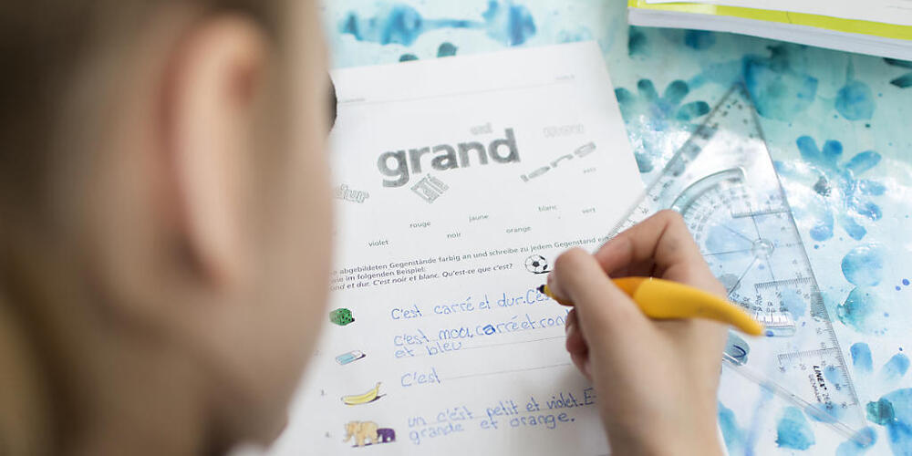 Der Französischunterricht auf Primarschulstufe wurde in Schwyz auf das Schuljahr 2005/06 eingeführt. (Symbolbild)