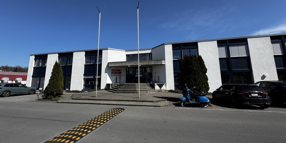 Der neue Standort des Backoffice der SC Rapperswil-Jona Lakers an der Stampfstrasse.