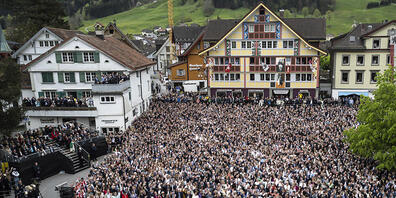Die Landsgemeinde in Appenzell findet jeweils Ende April statt. (Archivbild)