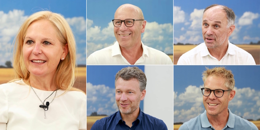 Stadtpräsidentin Dillier, Stadträte Dobler, Eberle, Leutenegger und Kunz im Kreuzverhör.
