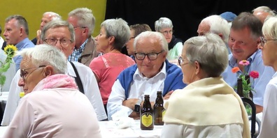 Alex K. Fürer war Ehrenmitglied in mehreren Vereinen - wie hier in der Stadtmusik Gossau. 