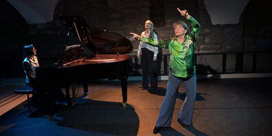 Stefi Spinas, Claire Genewein und Annette Labusch