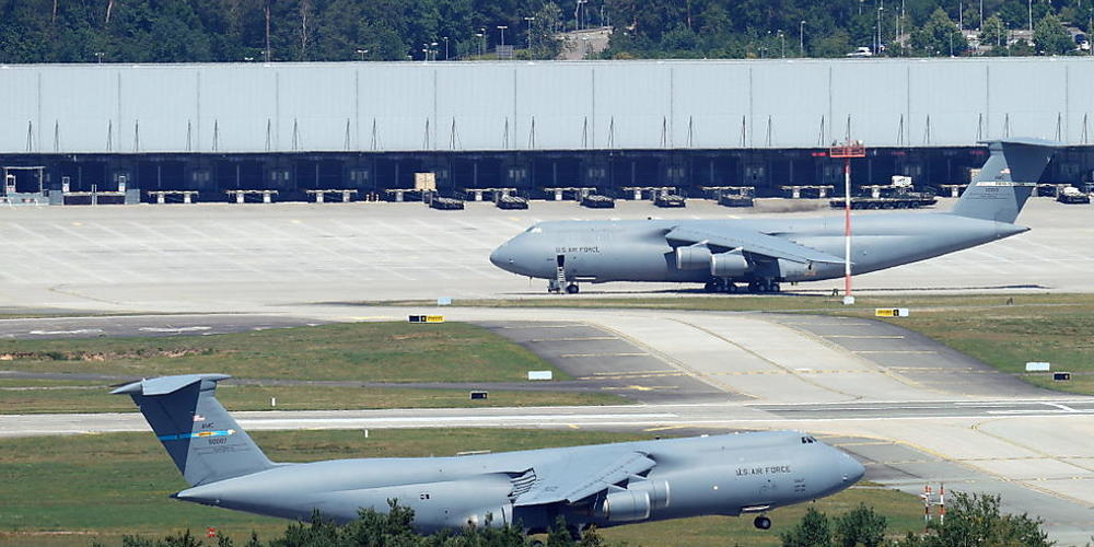 Die USA haben beschlossen, ihre Truppenstärke in Deutschland deutlich zu reduzieren. (Archivbild US Airbase in Ramstein D)