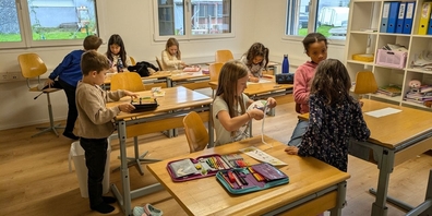 Der LzE Immersive Learning Space in Uznach bietet den Kindern eine besondere Lernumgebung mit aktiv gestalteten Lernprozessen.
