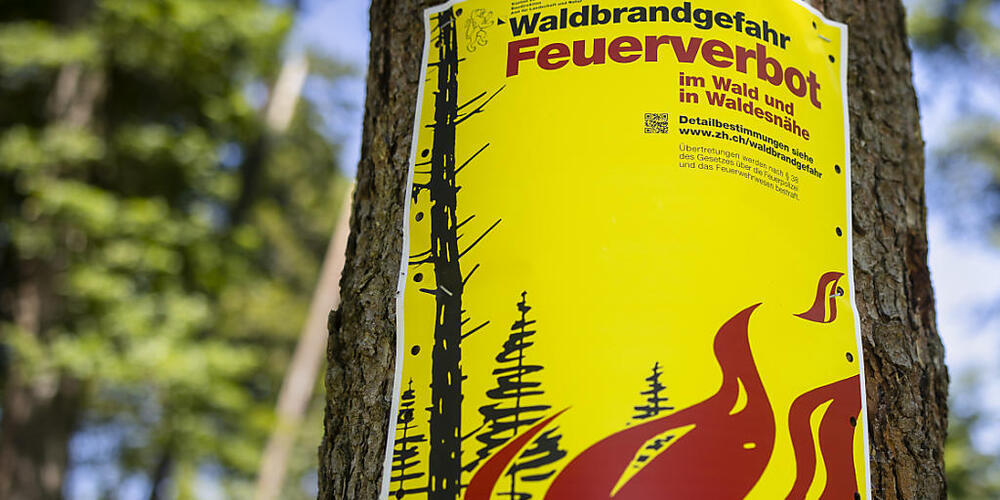Im Kanton Uri herrscht Waldbrandgefahr. (Symbolbild)