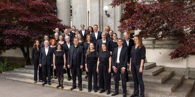 Die Zürcher Vokalisten singen A-capella-Chormusik.