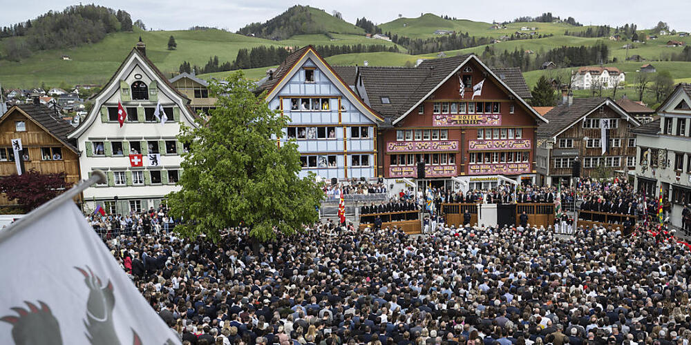 Ende April 2024 befürwortete die Landsgemeinde in Appenzell die Revision der Kantonsverfassung. (Archivbild)