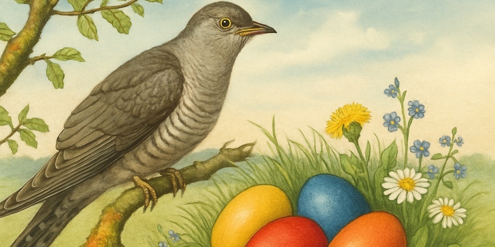 In der Westschweiz bringt nicht der Hase die Eier, sondern ein Kuckuck – eine fast vergessene Ostertradition mit Wurzeln in alten Frühlingsbräuchen.