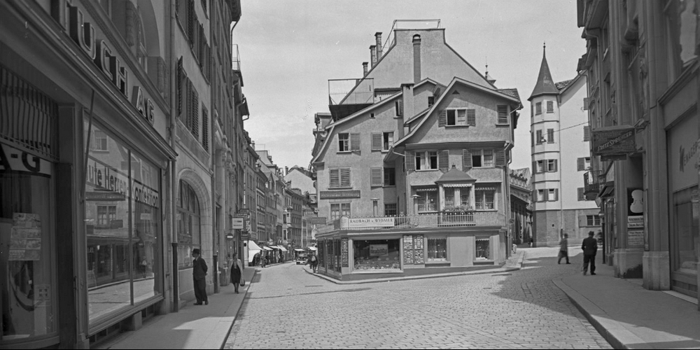 Die «Judengass» – heute: Hinterlauben