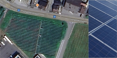 Energietechnologie hautnah – Entdecken Sie die Freiflächen-Photovoltaikanlage in Kaltbrunn. (Symbolbild)