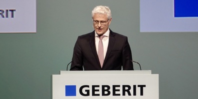 Kann gute Zahlen vermelden: Geberit-CEO Christian Buhl.