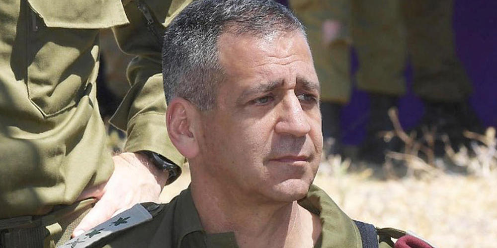 FILED - Israels Generalstabschef Aviv Kochavi begibt sich in Quarantäne, nachdem er vor etwa einer Woche mit einem Soldaten in Kontakt gekommen war, der inzwischen positiv auf das Coronavirus getestet wurde. Photo: Amos Ben Gershom/Prime Minister ...