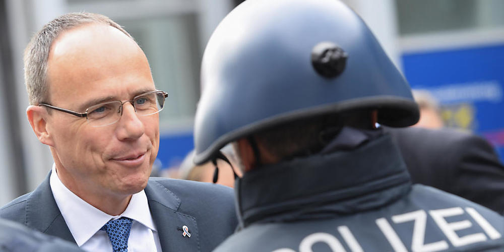 ARCHIV - Der hessische Innenminister Peter Beuth (CDU). Foto: Arne Dedert/dpa