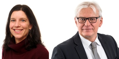 Barbara Looser Kägi (l.) wird die Nachfolge von Martin Vinzens (r.) übernehmen.