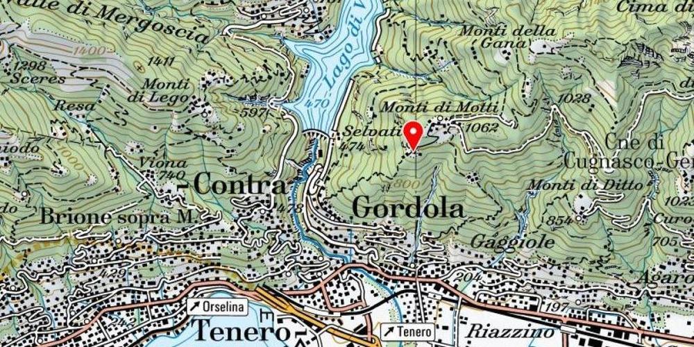 Der Mann wurde in unwegsamem Gelände auf 900 Meter über Meer gefunden.