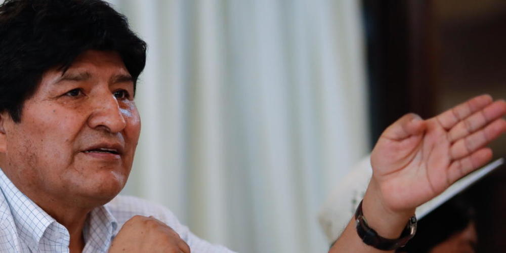 Dem ehemaligen Präsident Boliviens, Evo Morales, droht eine Anklage wegen Terrorismus (Archivbild)