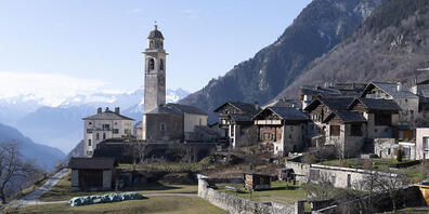 So ein Bergdorf ist etwas Schönes, es ist aber auch mit vielen Problemen konfrontiert: Blick auf Soglio GR. (Archivbild)