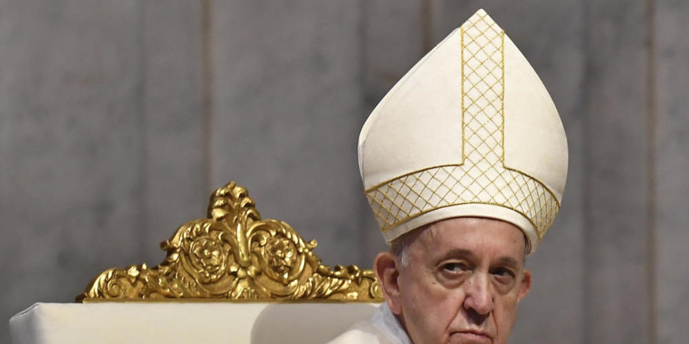 ARCHIV - Papst Franziskus: «Man kann sich nicht vorstellen, in welcher Hölle sie dort leben, in diesen Internierungslagern.» Foto: Tiziana Fabi/AFP Pool/dpa