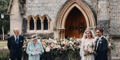 Am Samstag hat das britische Königshaus einige Fotos zur Hochzeit von Prinzessin Beatrice veröffentlicht.