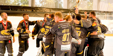 Inline Hockey Schweizer Meister ihcSF Linth aus Kaltbrunn 