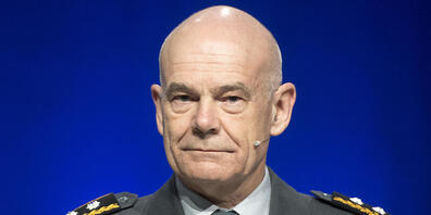 Der Chef der Schweizer Luftwaffe Bernhard Müller warnt vor Sicherheitsproblemen im Falle eines Neins bei der Abstimmung über neue Kampfjets. (Archivbild)