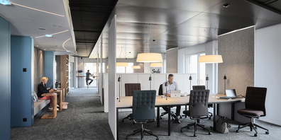 Coworking-Spaces erlebten während des Lockdowns eine Zunahme an Besuchern. (Bild Ferit Kuyas)
