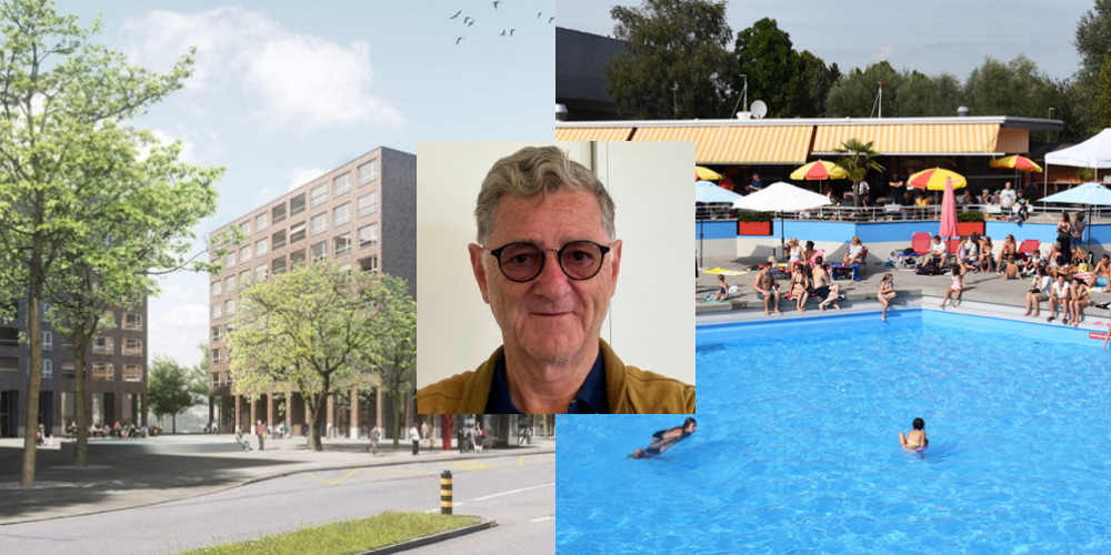 Alt Stadtrat Max Rechsteiner sieht sehr wohl einen Zusammenhang zwischen dem Scheitern des JonaCenter und dem Freibad Lido.