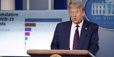 Nach Ansicht von US-Präsident Donald Trump wird sich die Coronakrise in den USA in nächster Zeit weiter verschlimmern - bevor es dann besser wird.