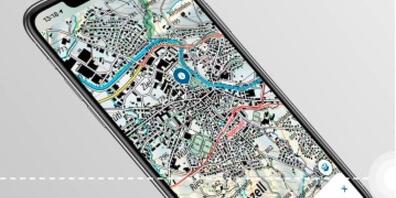 Mit der Swisstopo-App lässt sich die eigene Position im Gelände direkt auf den Karten oder Luftbildern anzeigen.