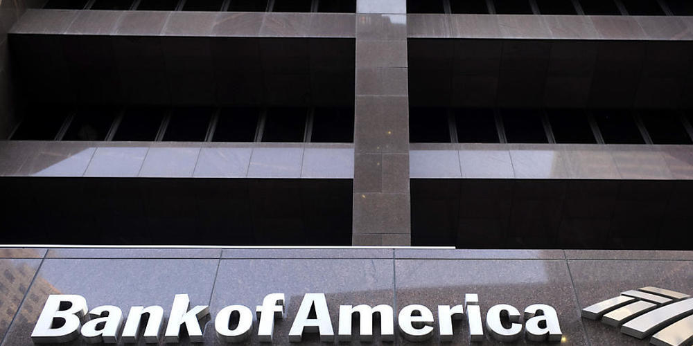 Der Gewinn der Bank of America ist um mehr als die Hälfte eingebrochen. (Archiv)