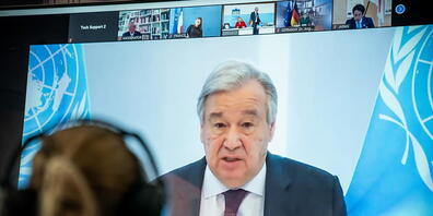 Uno-Generalsekretär António Guterres sagte in einer Videobotschaft, dass die Coronavirus-Pandemie in verschiedener Hinsicht als Chance genutzt werden sollte. (Archivbild)