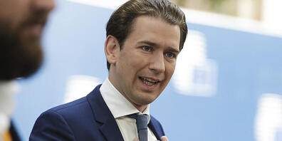 Sieht sich in seinem Ringen um einen möglichst sparsamen Umgang mit europäischem Steuergeld als Sachverwalter der Interessen deutscher Bürger: Sebastian Kurz, Bundeskanzler von Österreich. Foto: Stephanie Lecocq/EPA Pool/AP/dpa
