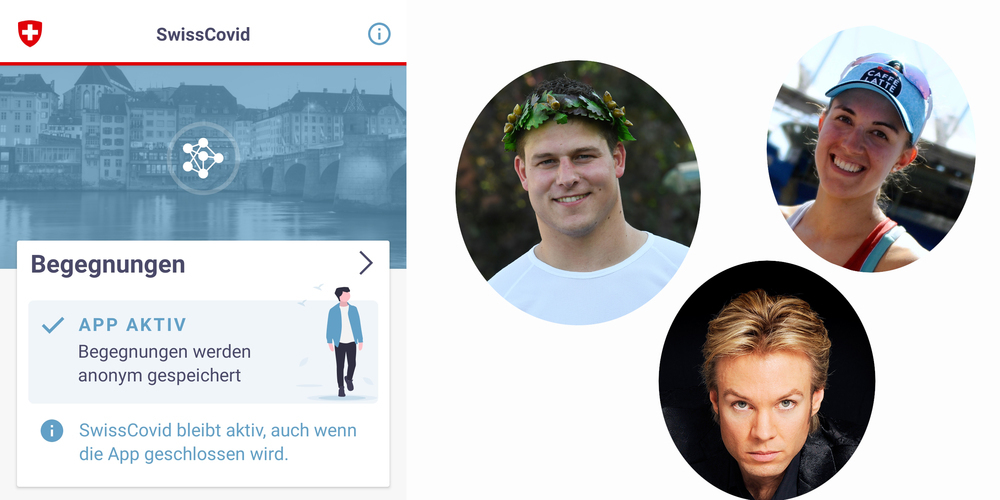 Die Meinungen zur SwissCovid-App sind auch unter den Schwyzer Promis verschieden.