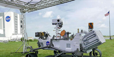 Die US-Raumfahrtbehörde Nasa lanciert heute Donnerstag unter dem Namen "Perseverance" eine ambitionierte Mars-Mission. (Archivbild)