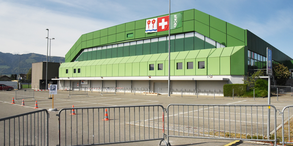 Im Corona-Konsulationszentrum in Jona, das bis 12. Mai  in Betrieb war, wurden täglich 5-7 Tests durchgeführt, manchmal sogar noch weniger.