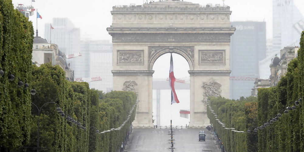 Französische Wirtschaft schrumpft massiv - Minus 13,8 Prozent. (Archiv)