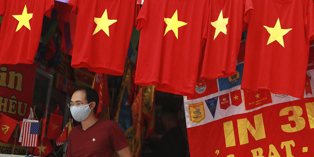 Nachdem im Vietnam fast 100 Tage lang keine lokalen Corona-Infektionen gemeldet wurden, gibt es nun einen neuen Corona-Ausbruch in der Stadt Da Nang. Foto: Hau Dinh/AP/dpa